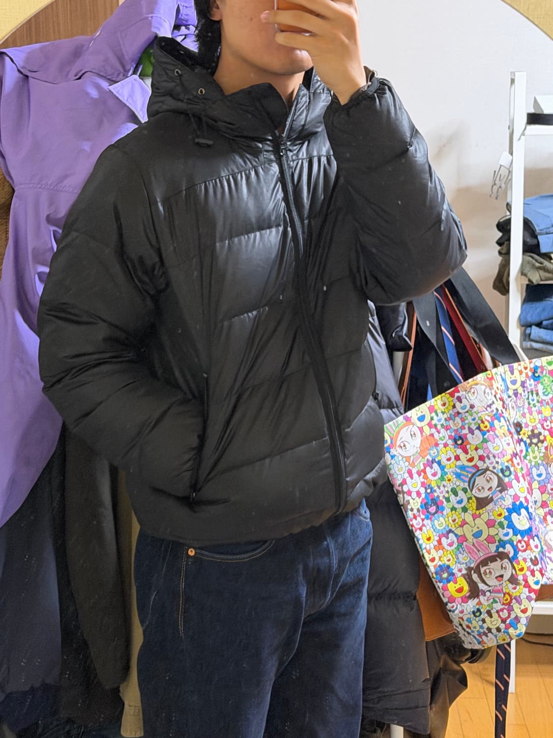 BEAMS 빔즈 덕다운 숏패딩 상품이미지3