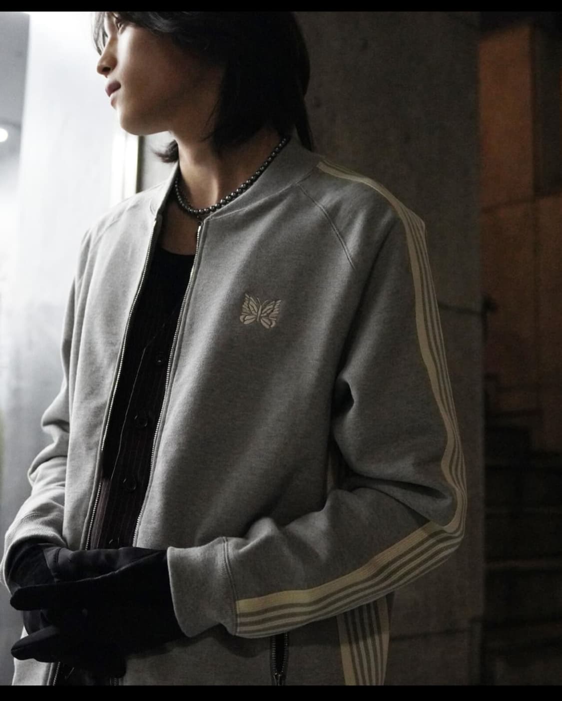 니들스 x LHP Rc 트랙자켓 그레이 m 상품이미지2