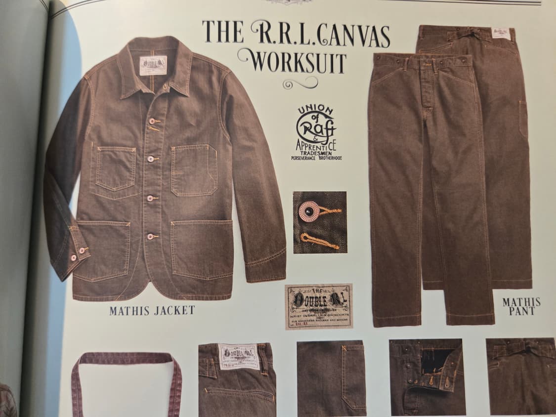 RRL CANVAS WORKSUIT 상품이미지2