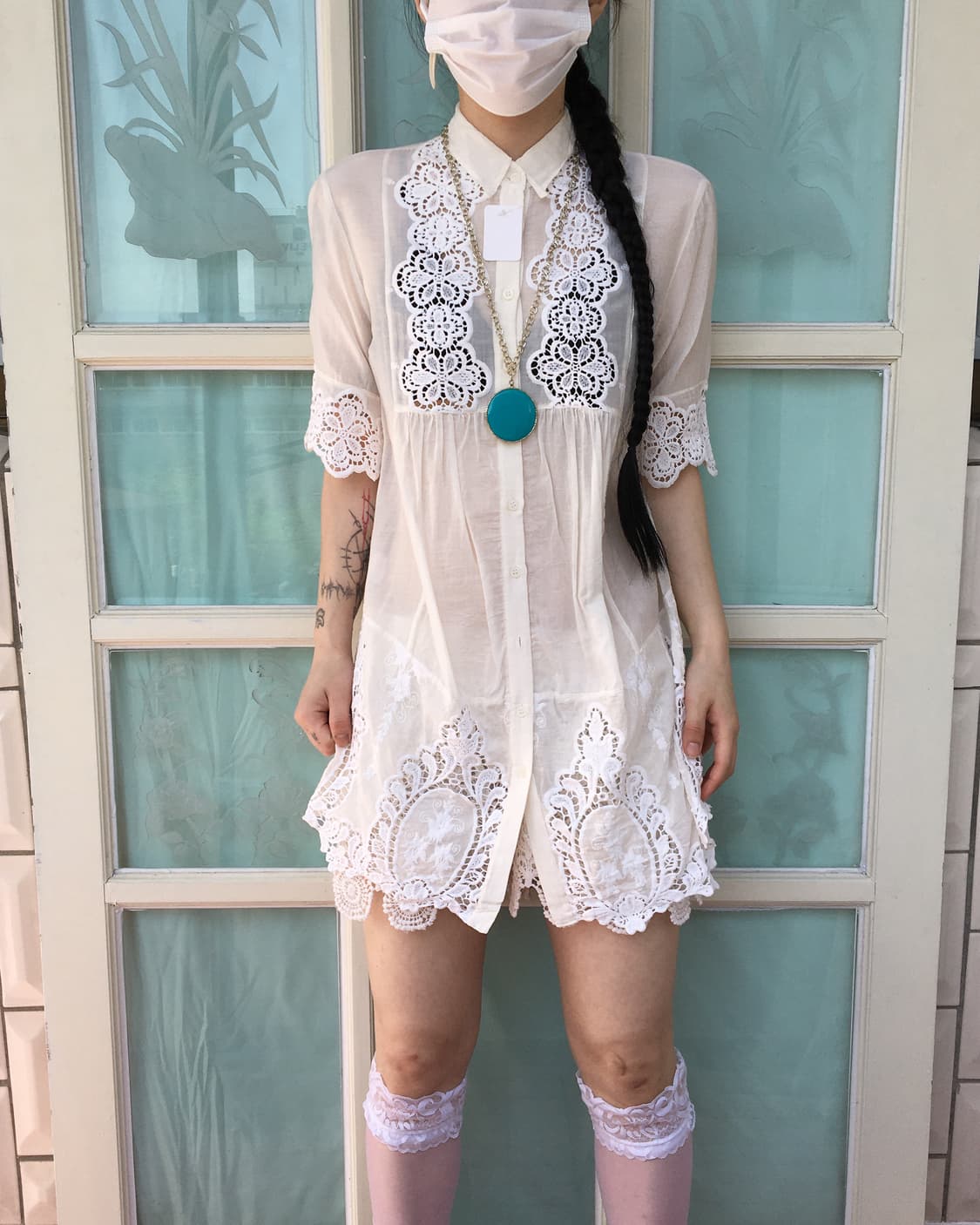 Ornament trimming onepiece 상품이미지1