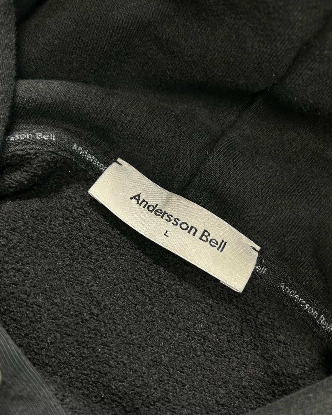 엔더슨벨 빅로고 오버핏 후드티  상품이미지8