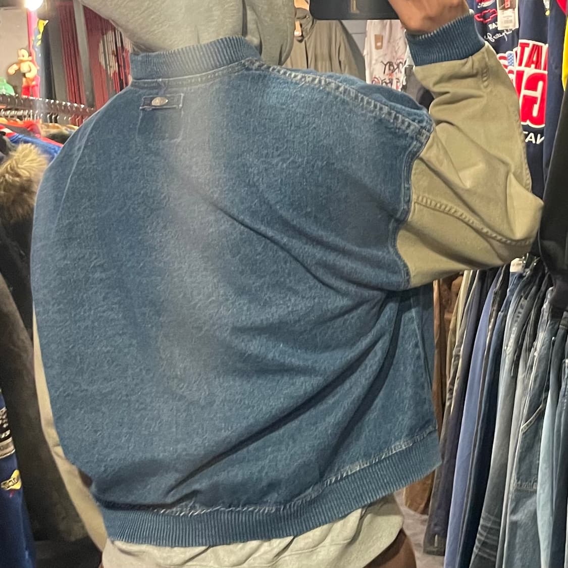 [IM] vtg 데님 바시티자켓 상품이미지5