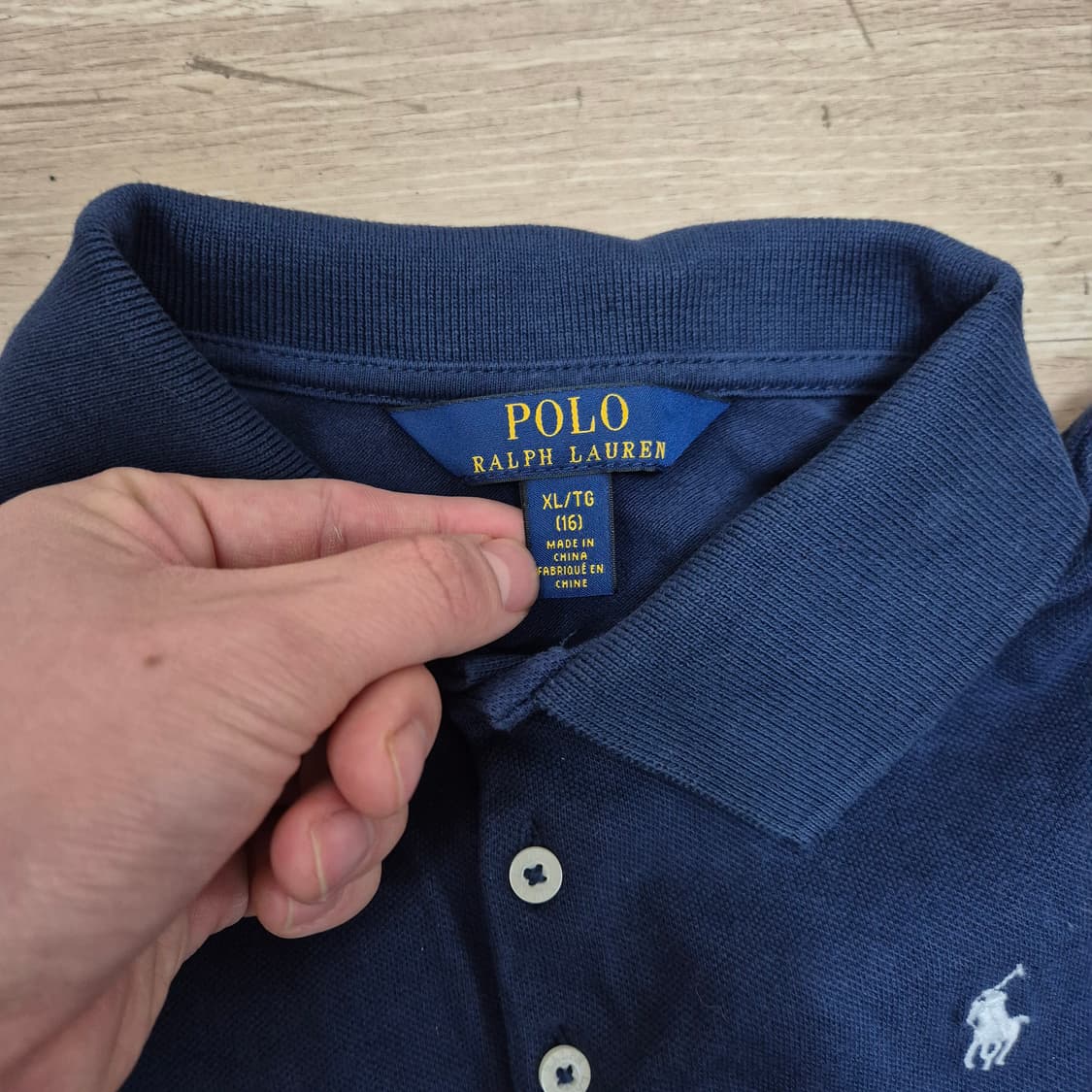 폴로 랄프로렌 스몰포니 반팔 카라 원피스 XL(16) 상품이미지5