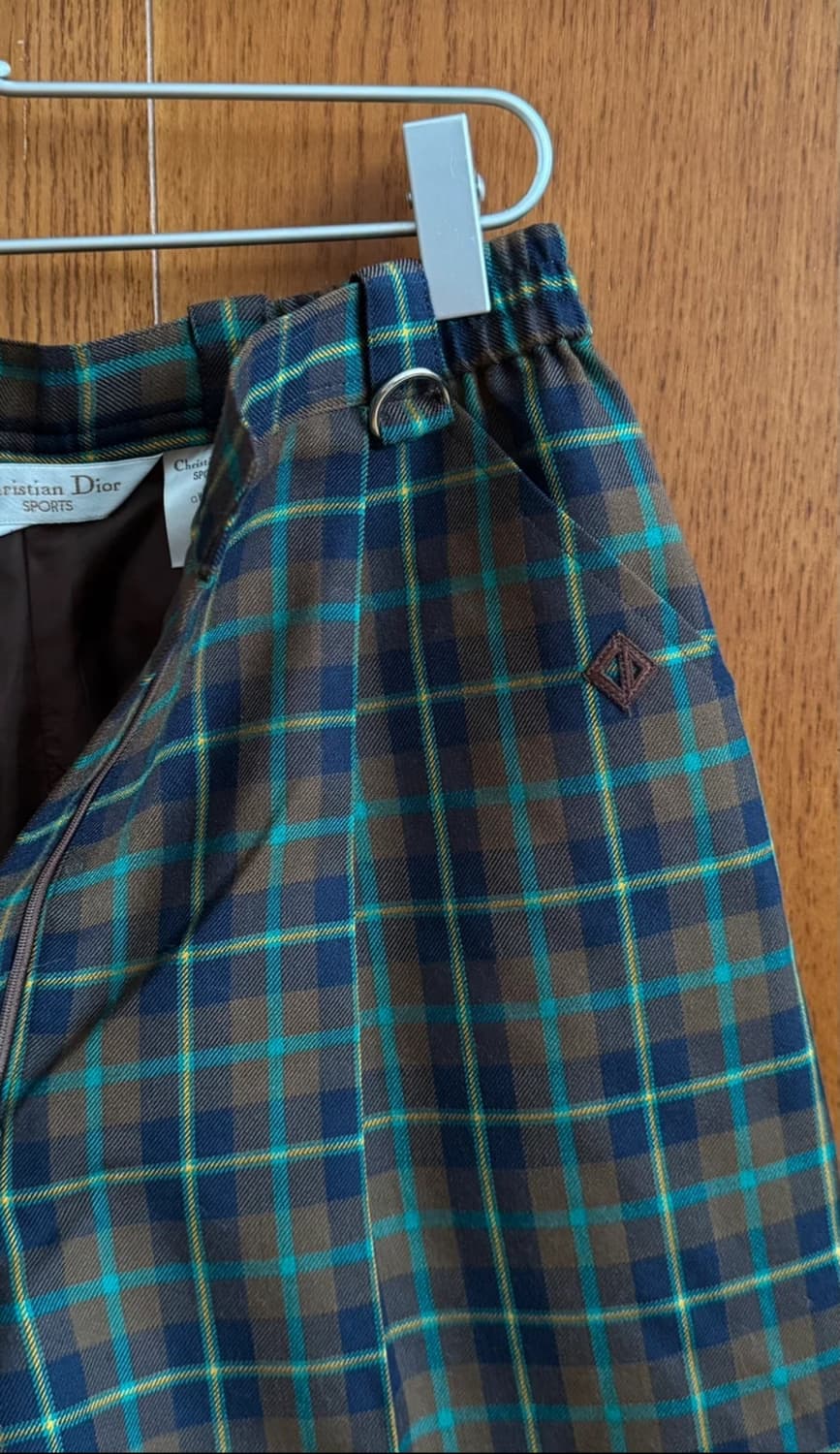 디올 체크 반바지 상품이미지4