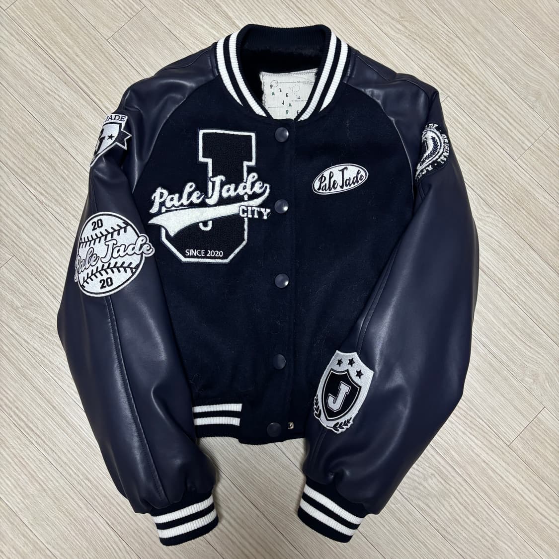 페일제이드 2023 바시티 자켓 네이비 상품이미지9