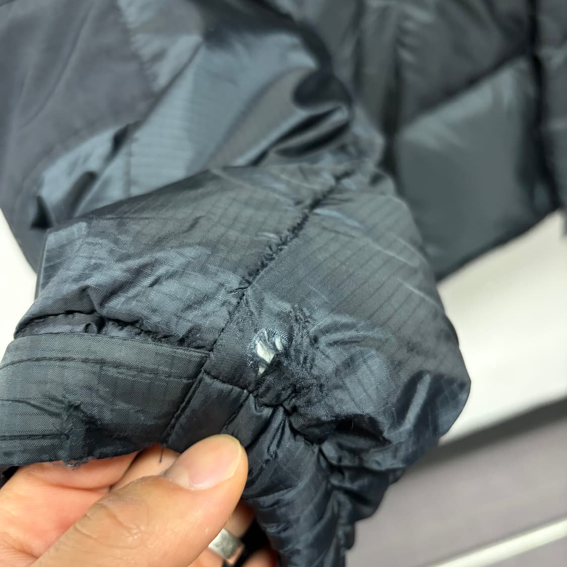 노스페이스 윈드스토퍼 패딩 틸블루 상품이미지8