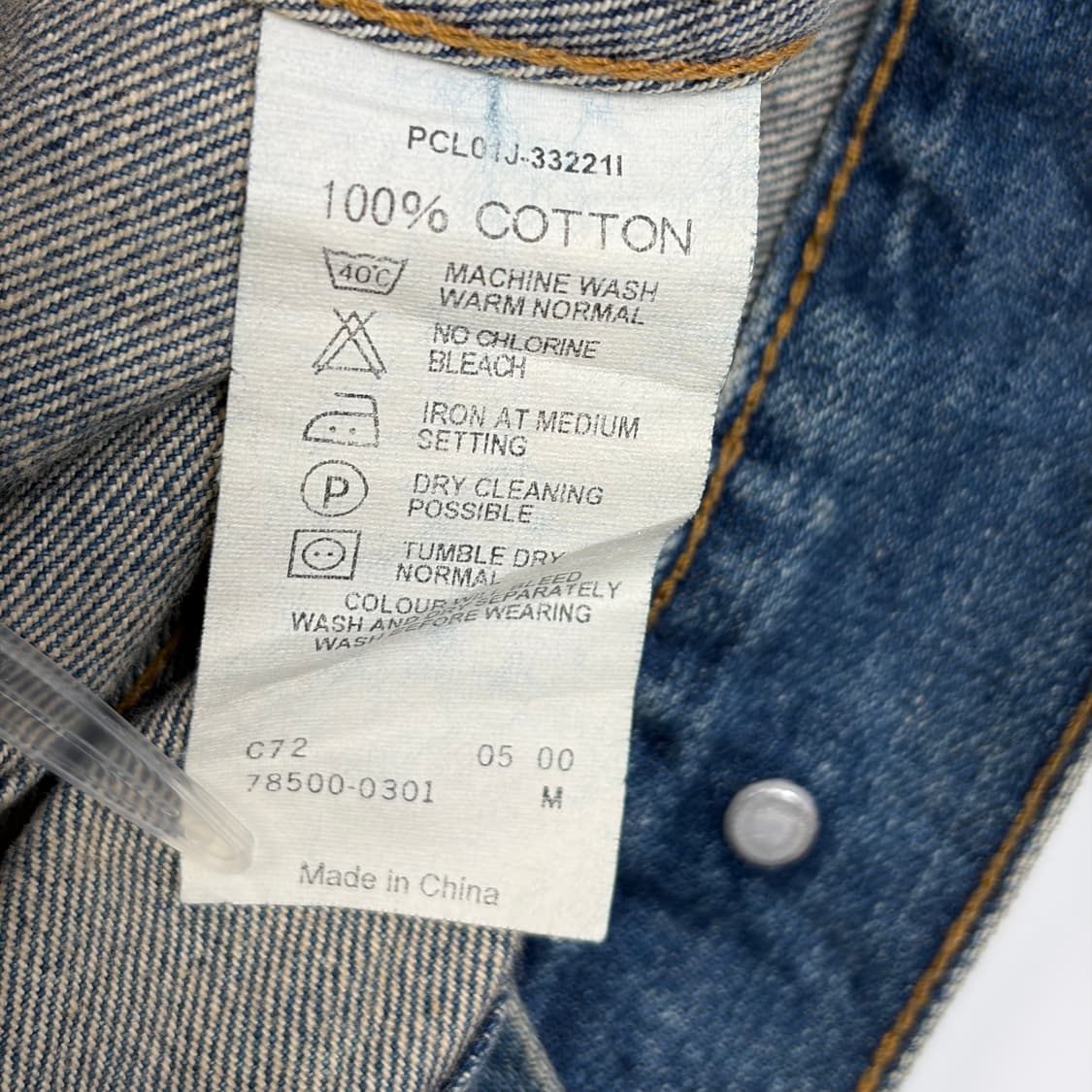 리바이스 데님 청 트러커 자켓 상품이미지7