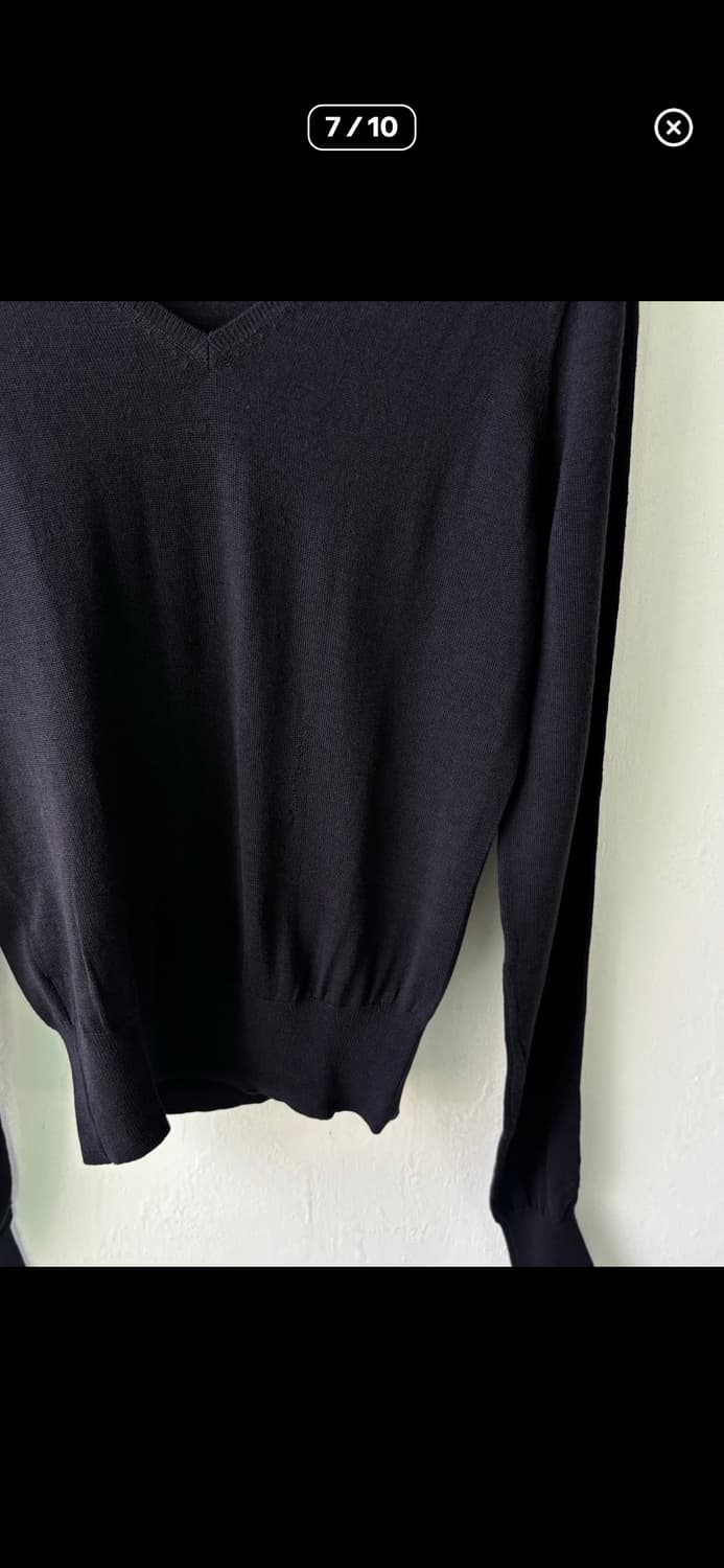 Prada 90s extra fine V-neck 상품이미지6