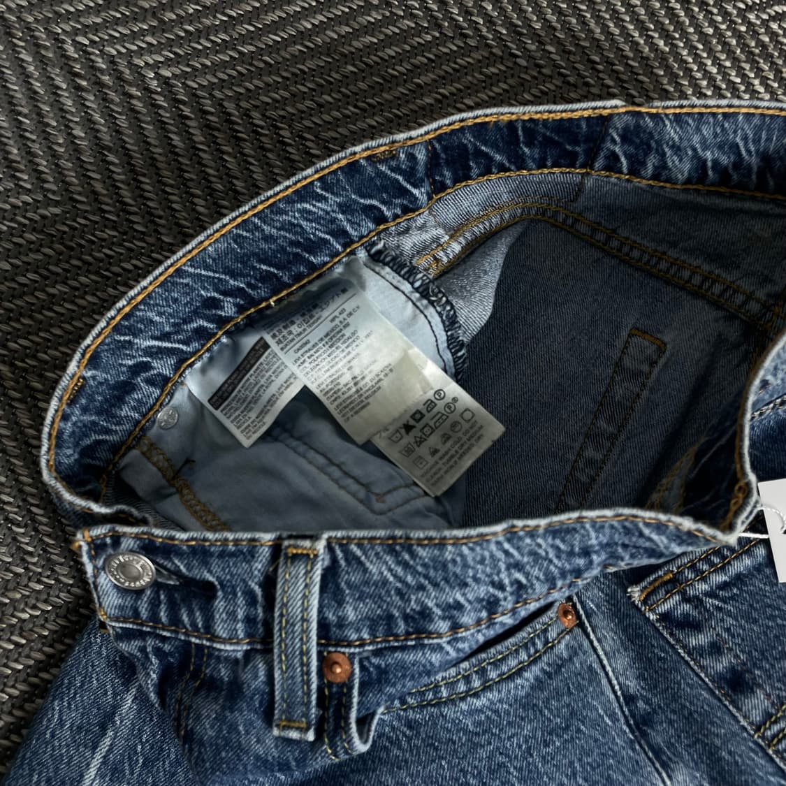 리바이스 513 스트레이트 워싱 데님 팬츠o 3154 상품이미지5