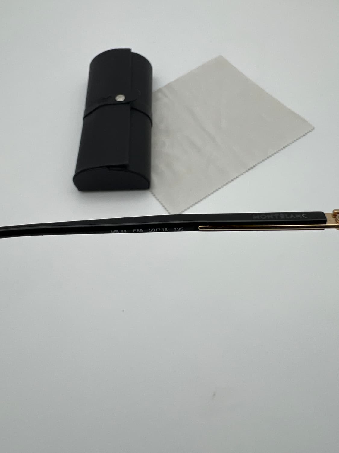 몽블랑 MONTBLANC 메탈 직사각 안경 MB 44 E69 상품이미지9