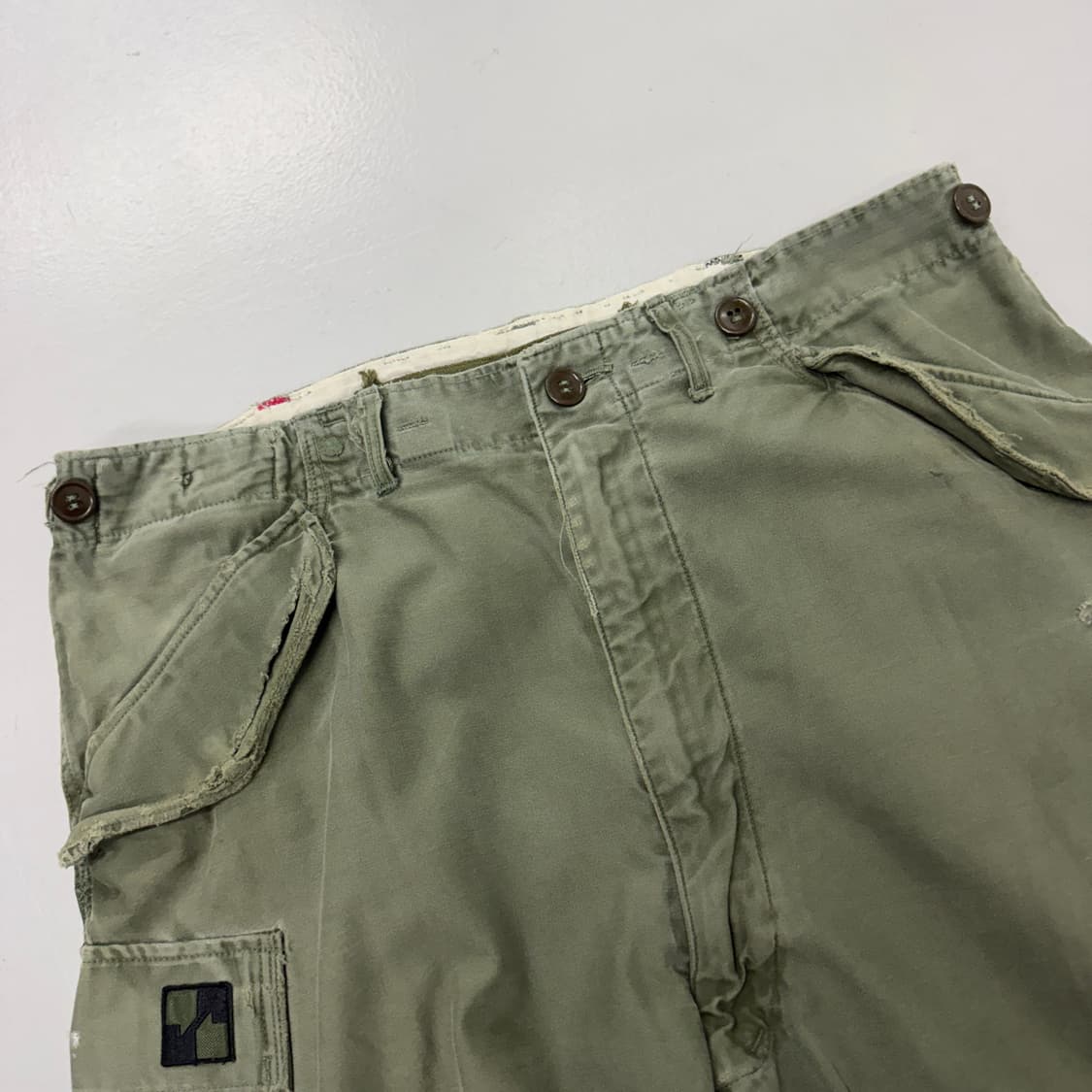 밀리터리 탄창 와이드 빈티지 카고팬츠 상품이미지4