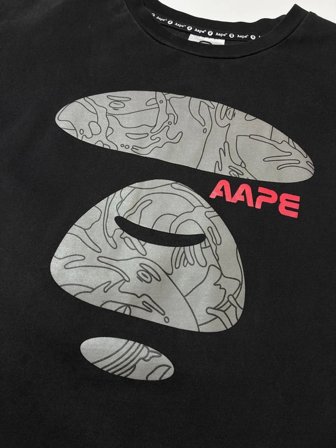 에이프 APE 시그니처 로고 반팔 티셔츠 PN8784 상품이미지3