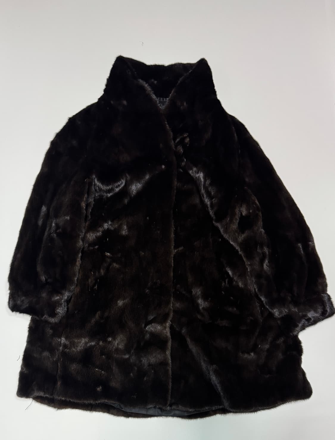 여성 진도 Jindo 모피 밍크 메일 100% 코트 상품이미지1