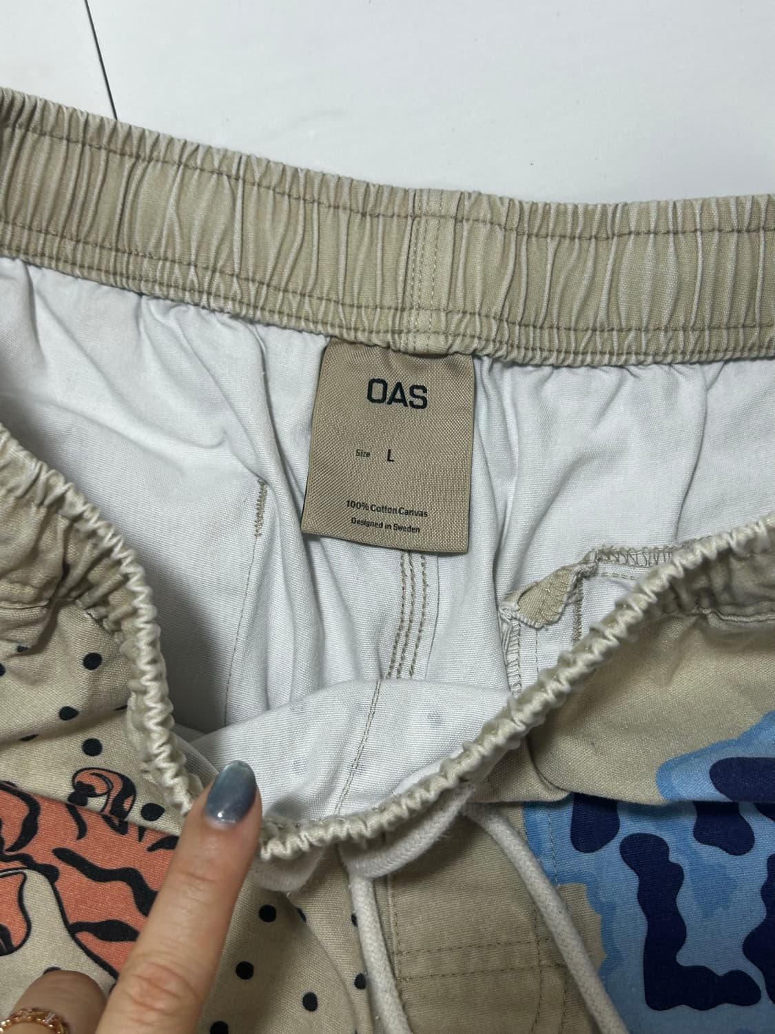 OAS Tiger Love Canvas 숏팬츠 상품이미지7