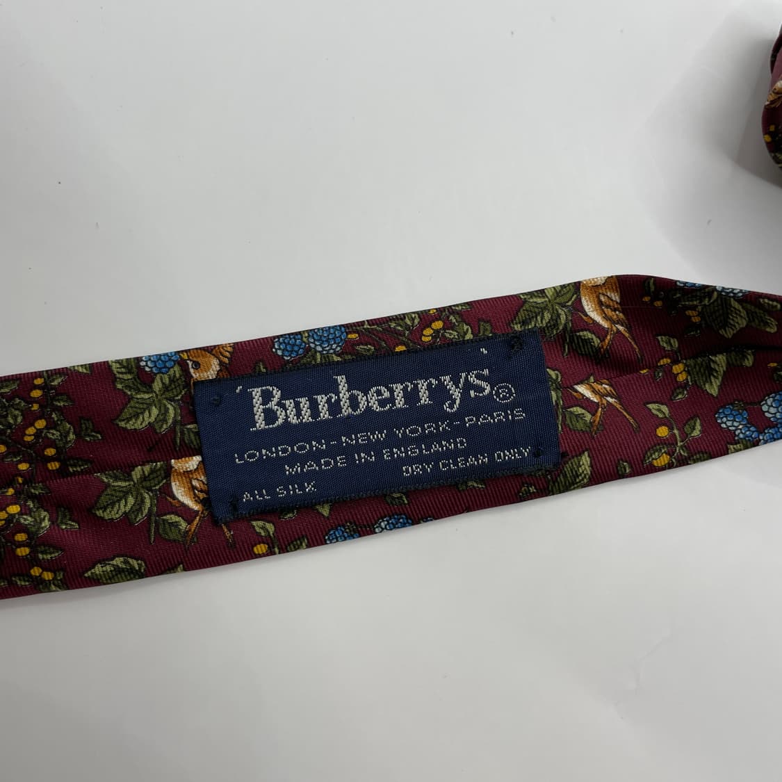 683) (BURBERRYS) 버버리 패턴 넥타이 상품이미지5