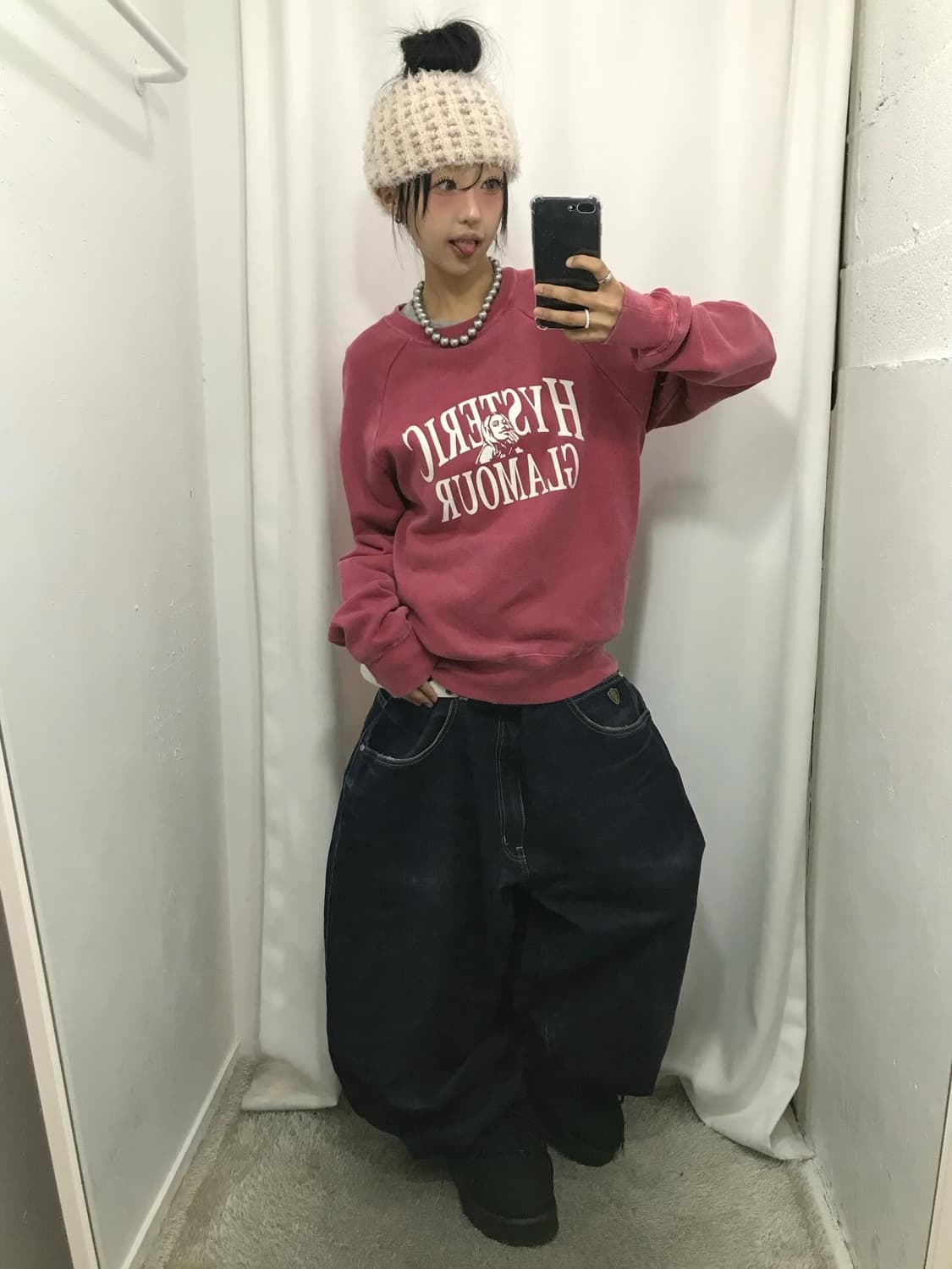 Hysteric Glamour Logo Sweatshirts 상품이미지5