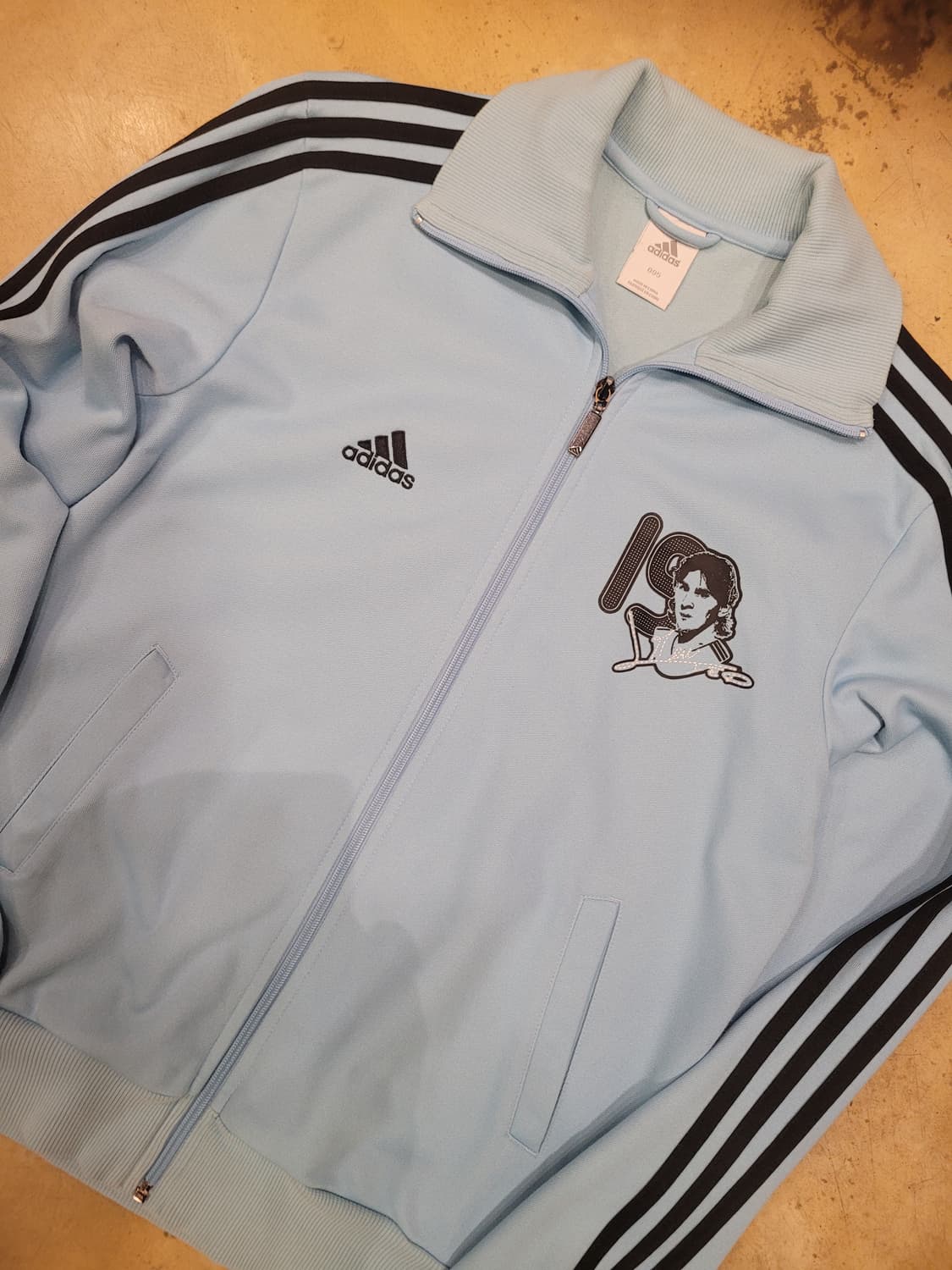 아디다스 아르헨티나 리오넬 메시 2007 트랙탑 져지 바르셀로나 유니폼 상품이미지1