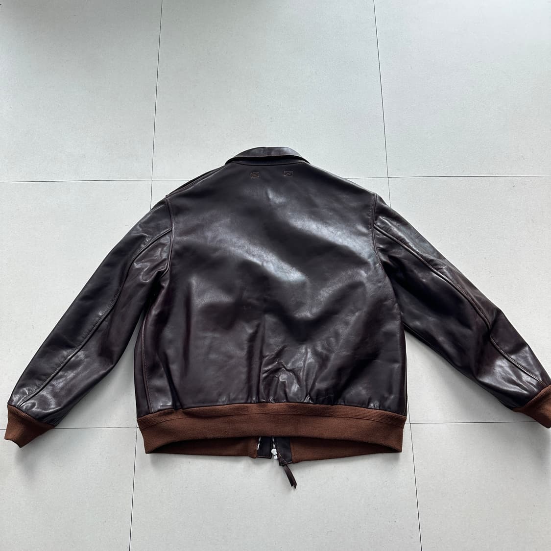 [일본생산] 나카타쇼텐 A-2 말가죽 플라이트 자켓 TALON지퍼  상품이미지7
