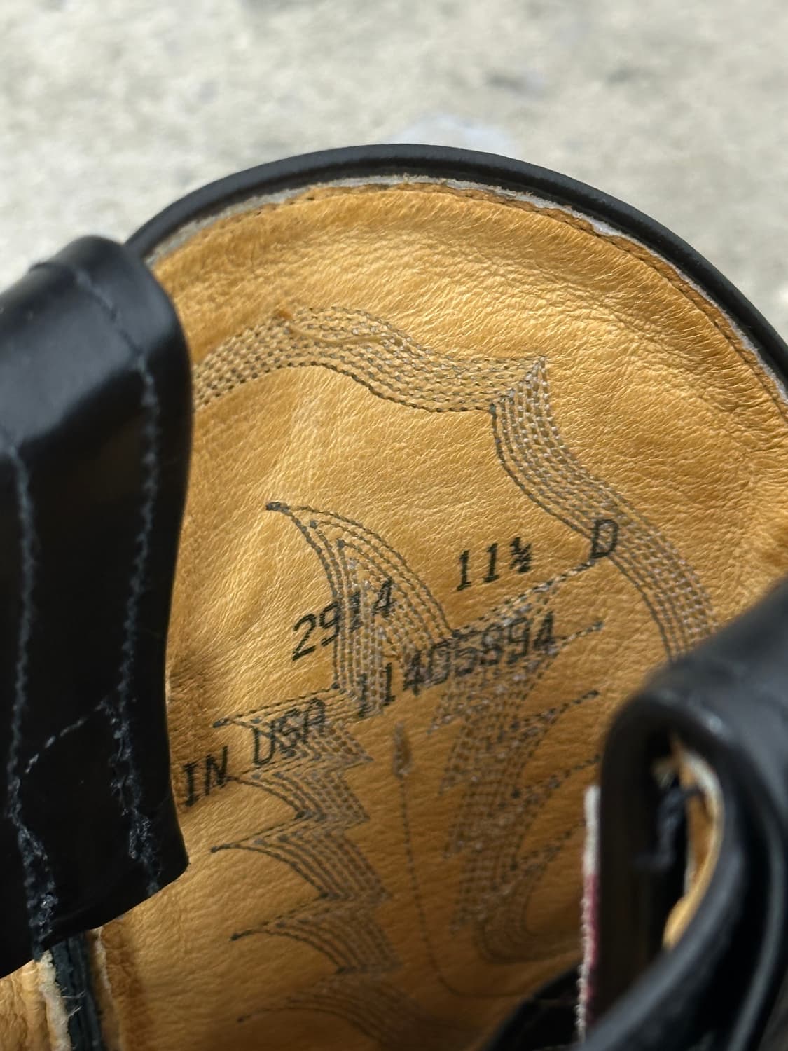 00’s USA Made 토니라마 카우보이 웨스턴 부츠 상품이미지8