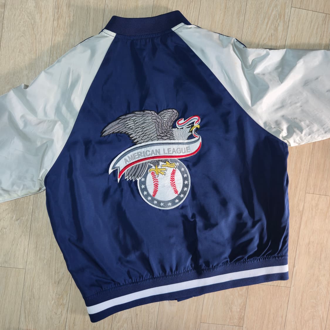 L) MLB 뉴욕 양키스 블루종 자켓 야구점퍼 스카잔 상품이미지5