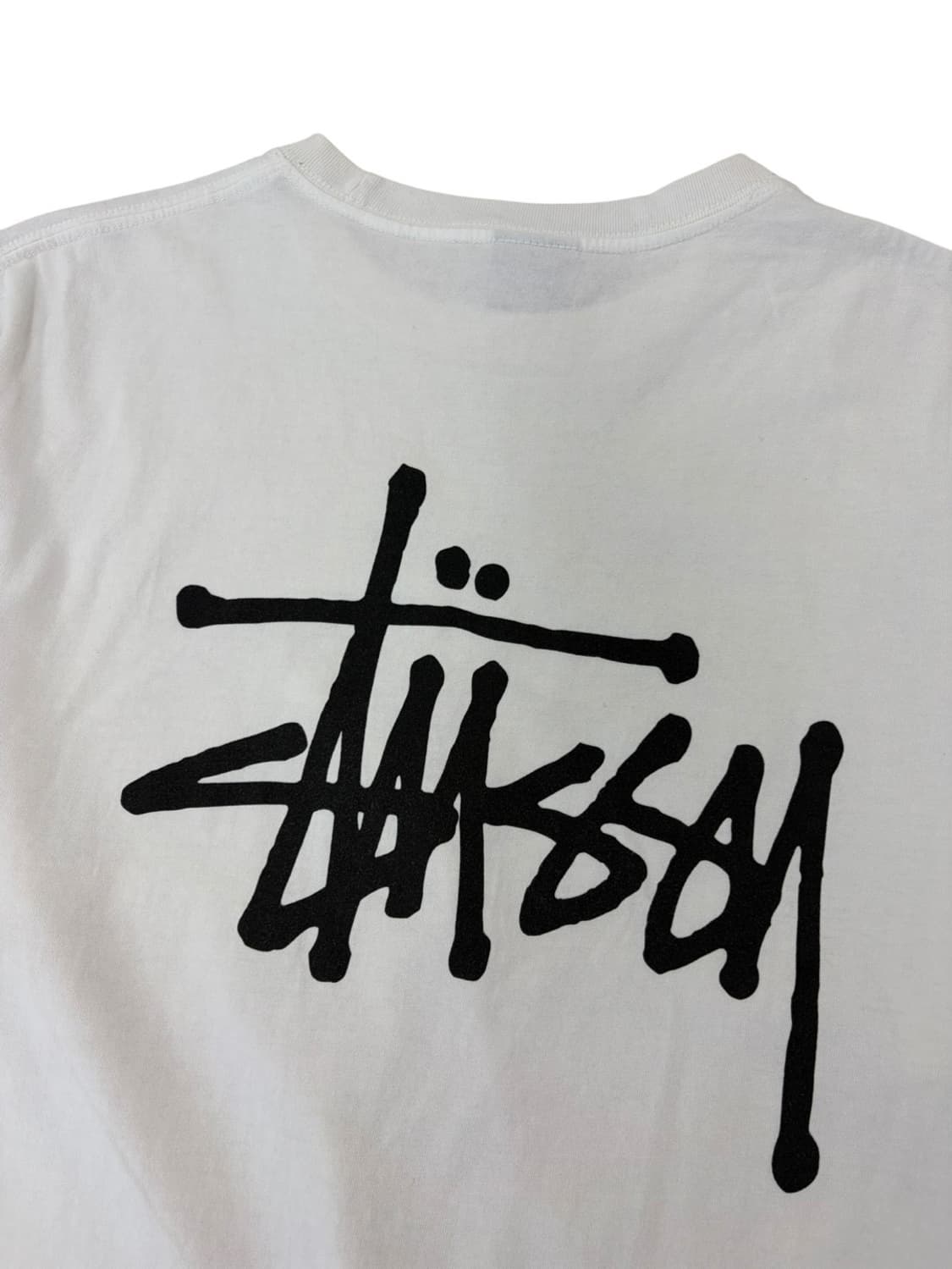 스투시 빅로고 반팔 화이트 (XL) 상품이미지8