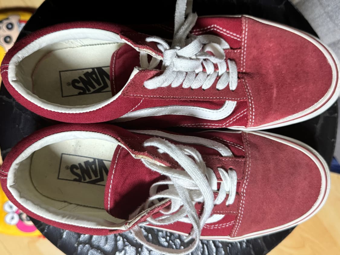 반스 올드스쿨 버건디 280mm 상품이미지1