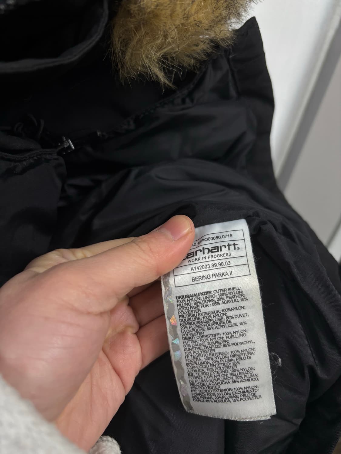 칼하트 다운패딩점퍼 상품이미지9