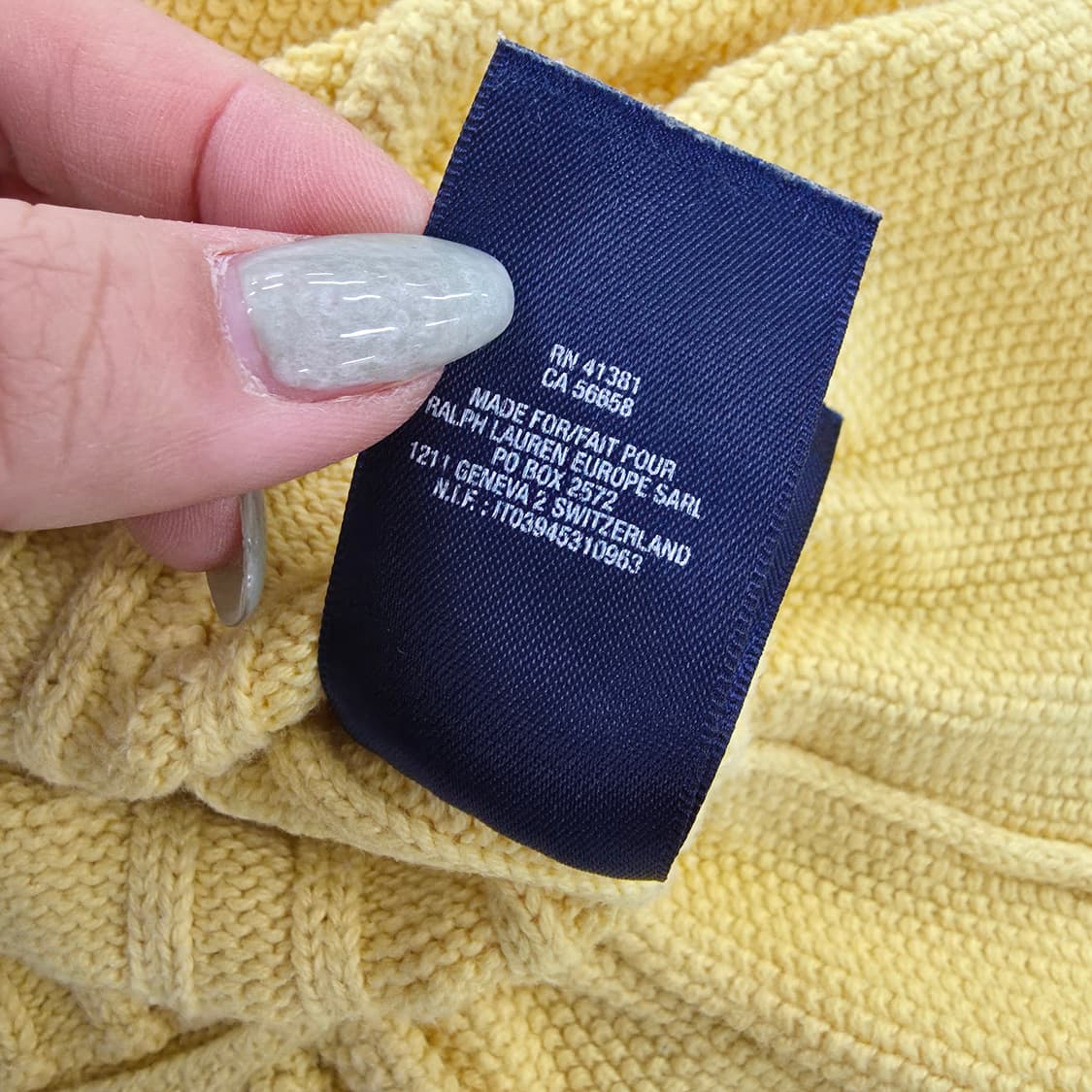 [4/4T] 폴로 케이블 니트 가디건 0127J 상품이미지6