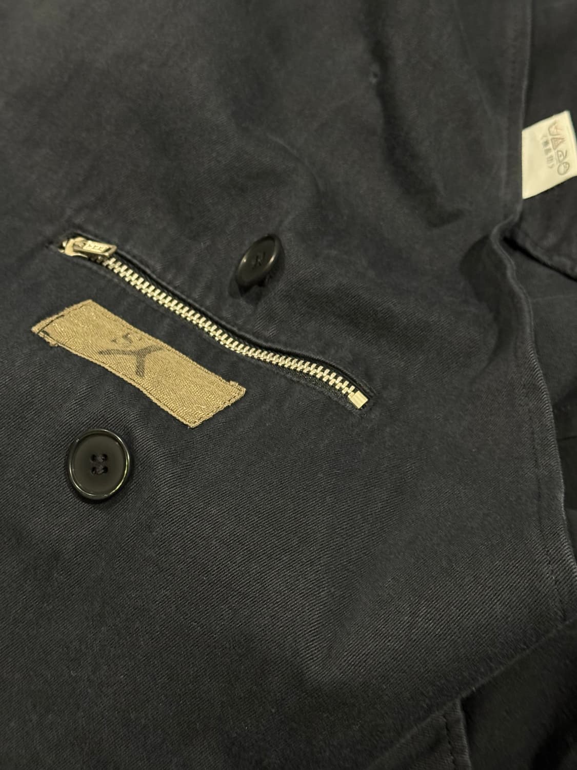 요지야마모토 90s 크롭 피코트 자켓 상품이미지5