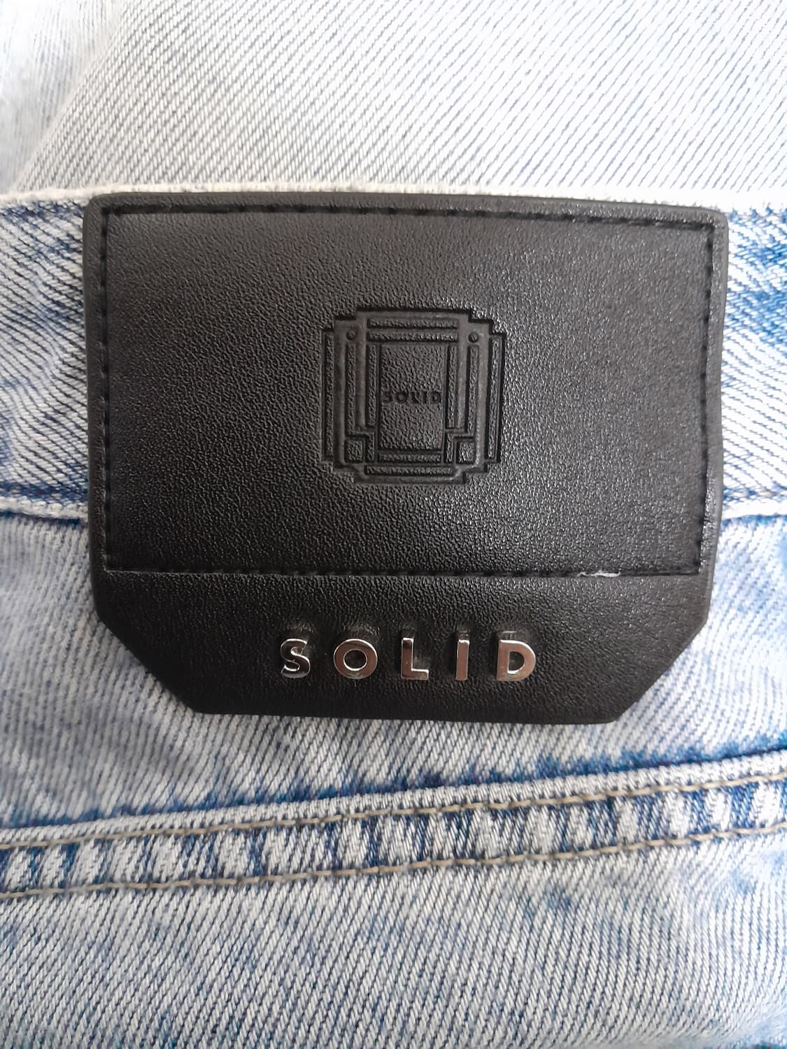 솔리드옴므 S21 연청 데님바지 48/32" 상품이미지8