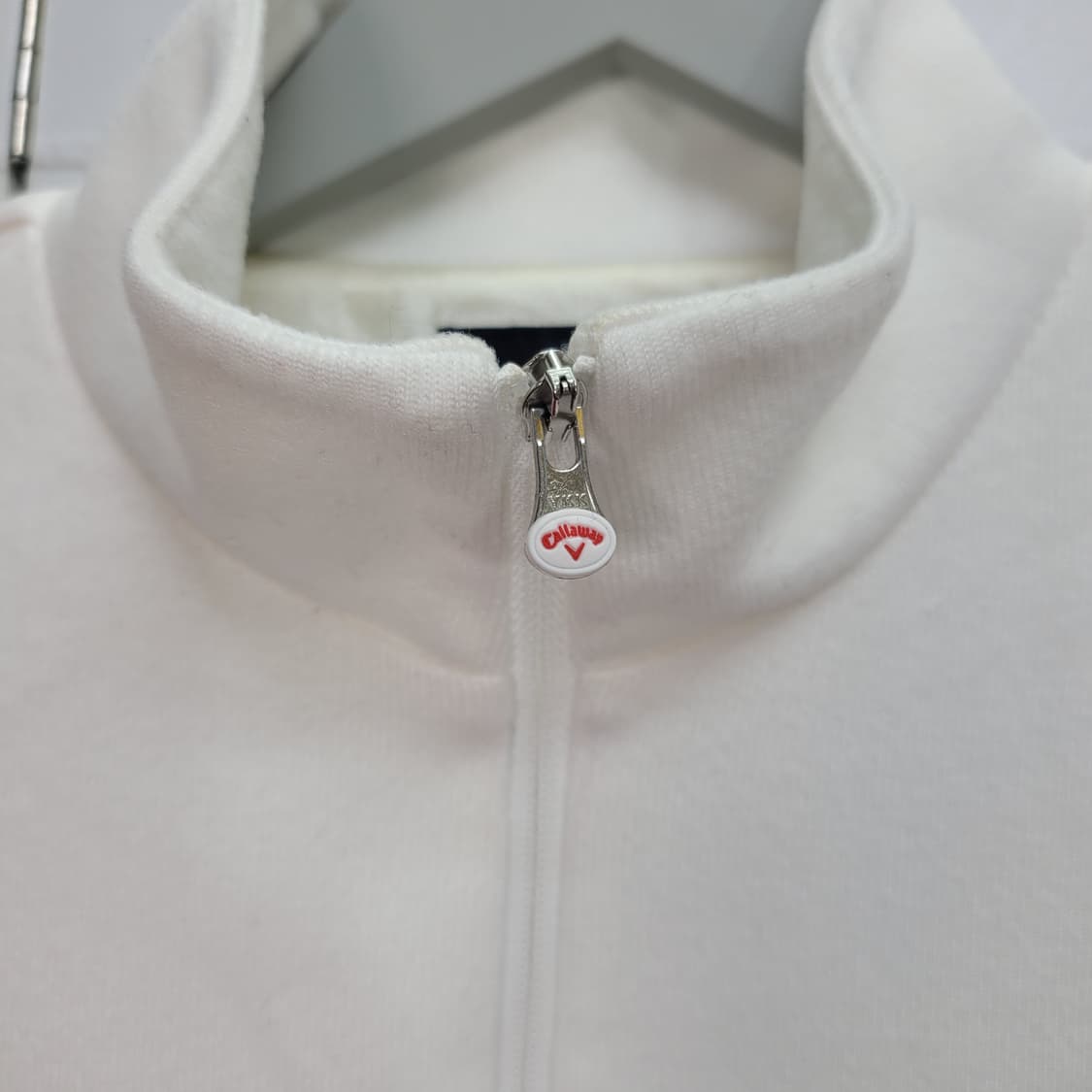 캘러웨이 방풍 반집업 니트 긴팔 티셔츠 골프웨어 95사이즈 새상품급 상품이미지4