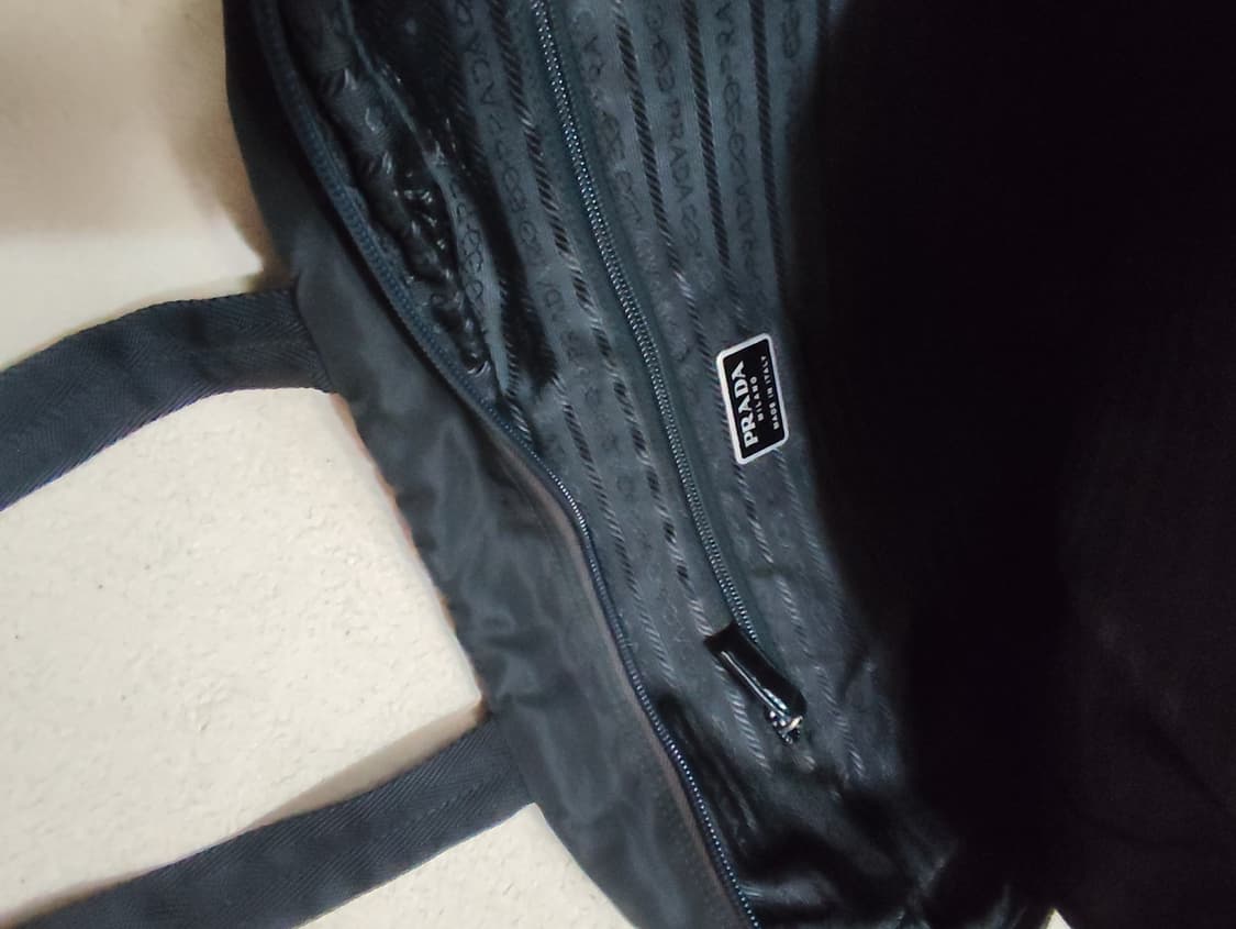 프라다 블랙 토트백 숄더 노트북 가방 상품이미지5