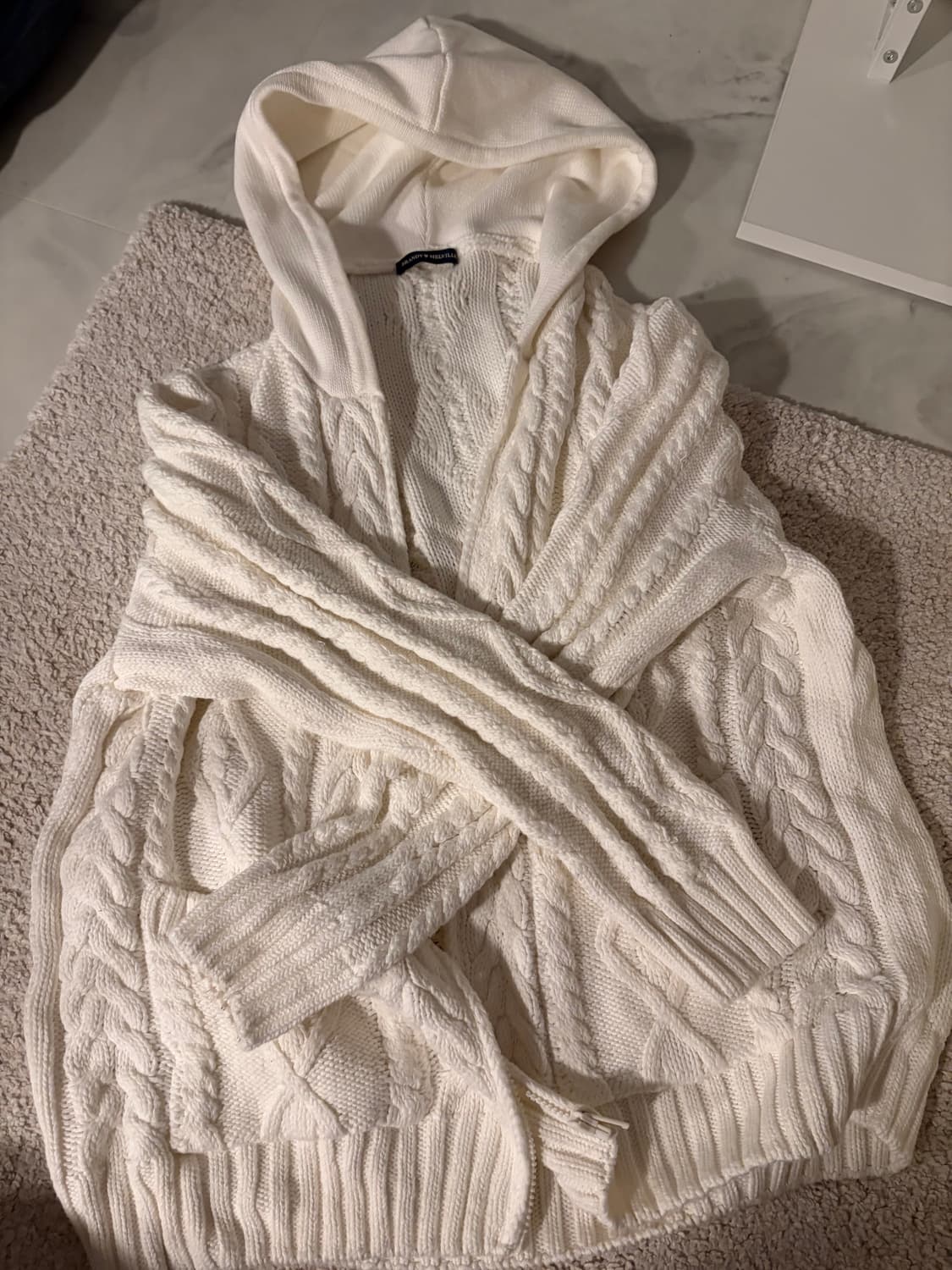 브랜디멜빌 니트 후드집업 상품이미지5