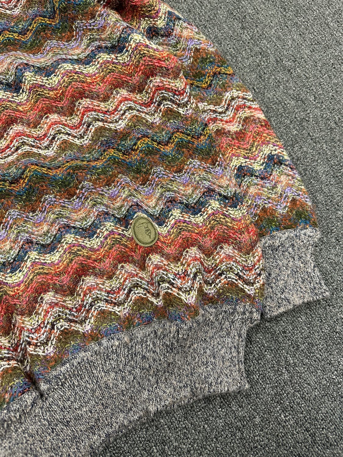 Made In ITALY 패턴 니트 스웨터 상품이미지5