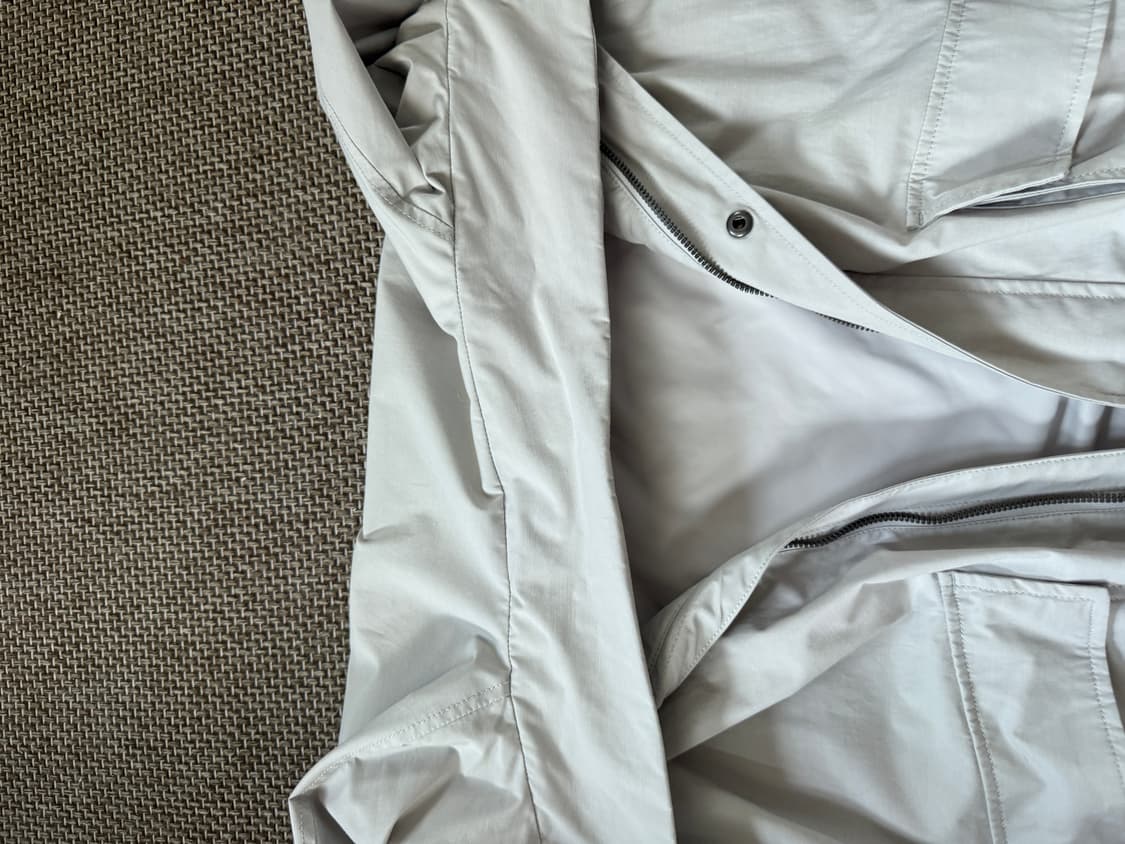 플리마켓🔥 노스페이스 바람막이 자켓 그레이 상품이미지7