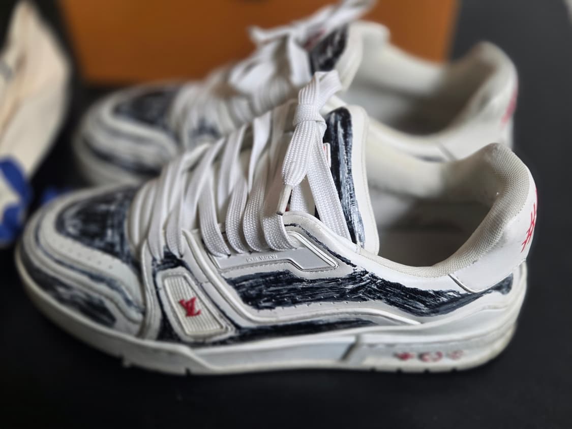 [정품] 루이비통 그래프티 트레이너 스니커즈 풀구성 상품이미지2