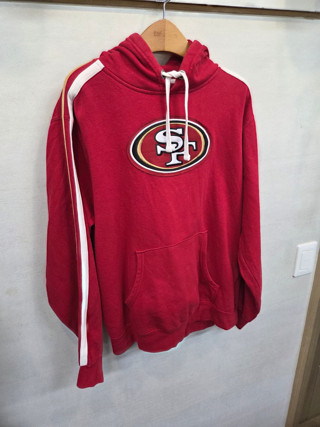 Nfl 샌프란시스코 포티나이너스 팀 기모 후드티 M 상품이미지4