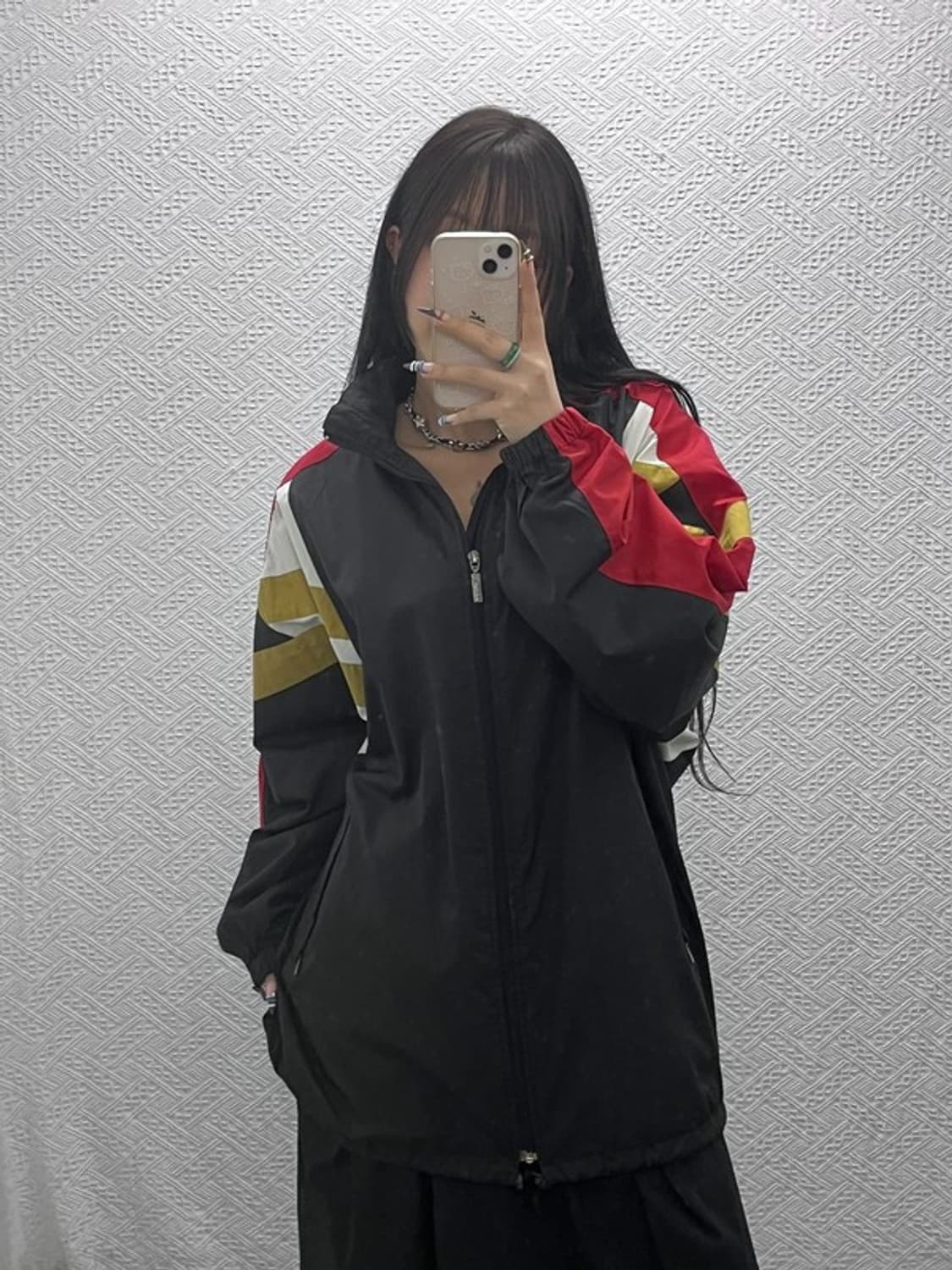 아디다스 올드스쿨 레트로 90's 빅 바람막이 자켓 100 C07823 상품이미지1