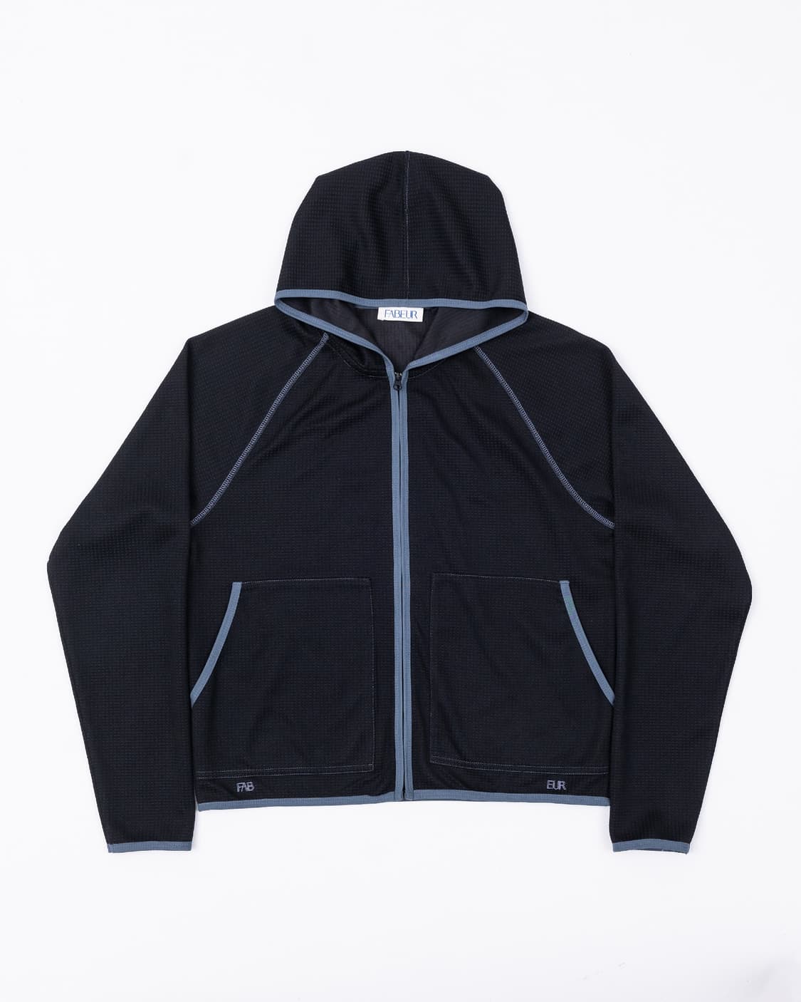 파버 (fabeur) comfy zip-up jersey black 상품이미지1