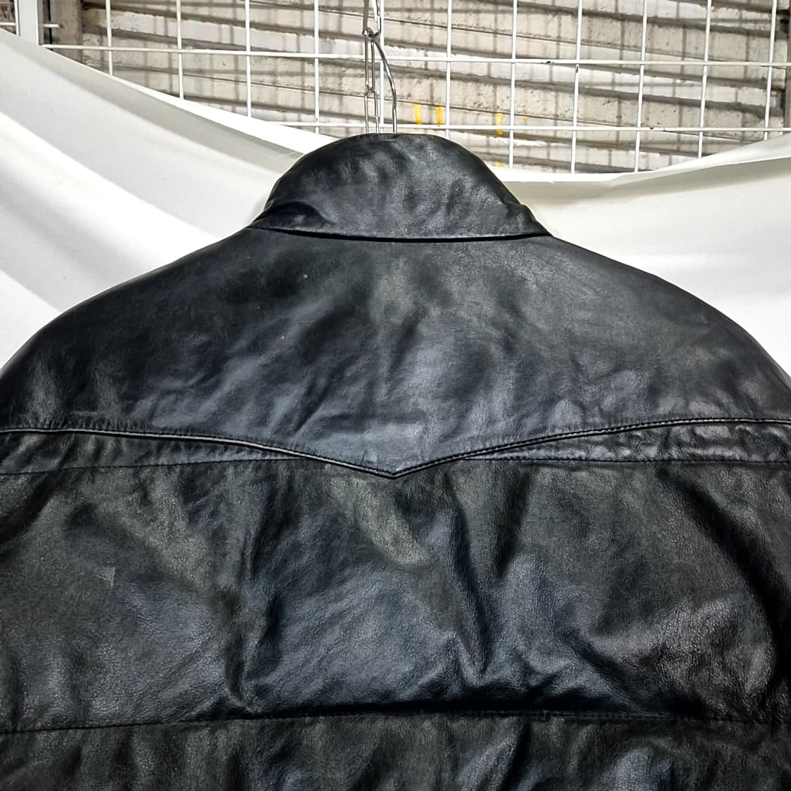 Vtg_소가죽 웨스턴 패딩 점퍼 상품이미지7