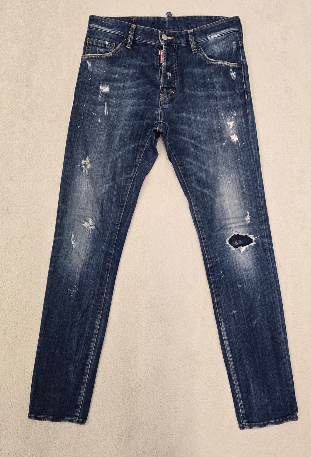 정품) 디스퀘어드2 페인팅 덧뎀진.
싸이즈 31.    71LA0871 상품이미지2