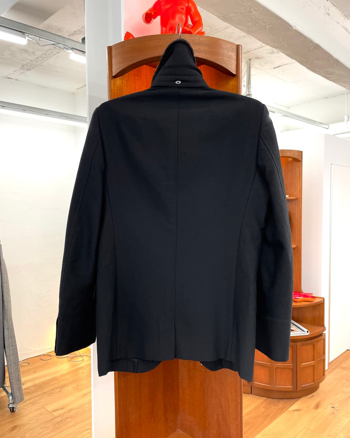 [M] 미하라야스히로 퍼 트리밍 테일러드 자켓 상품이미지10