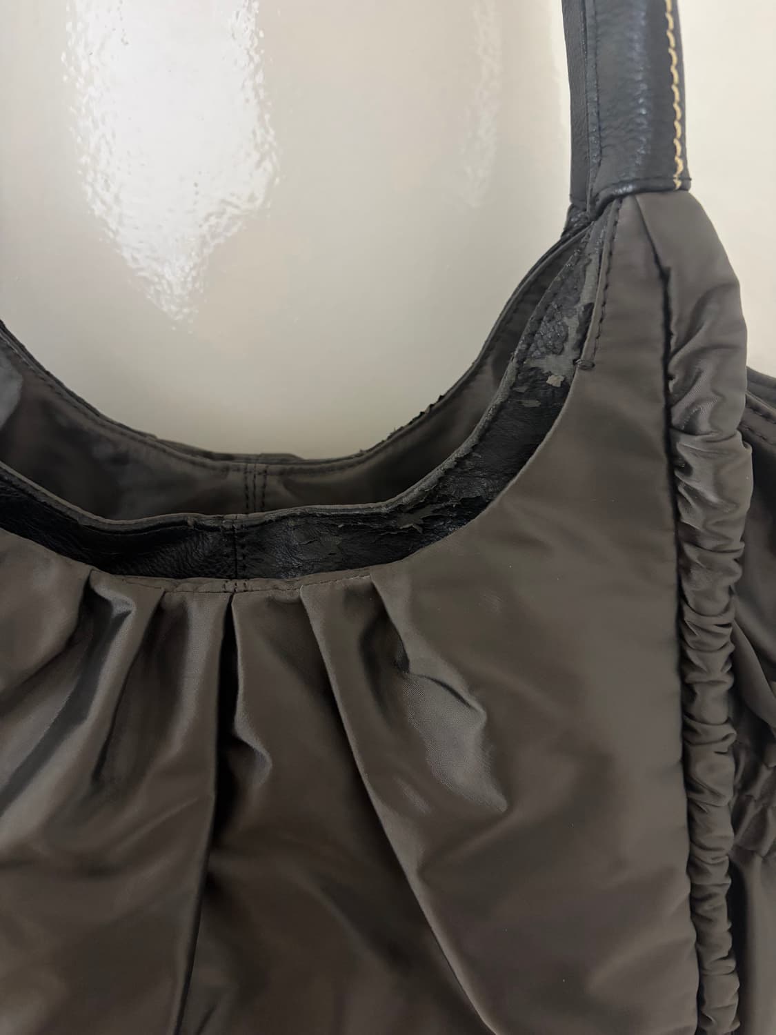 일본 요지 야마모토 빈티지 나일론 Y'saccs 가방 상품이미지7