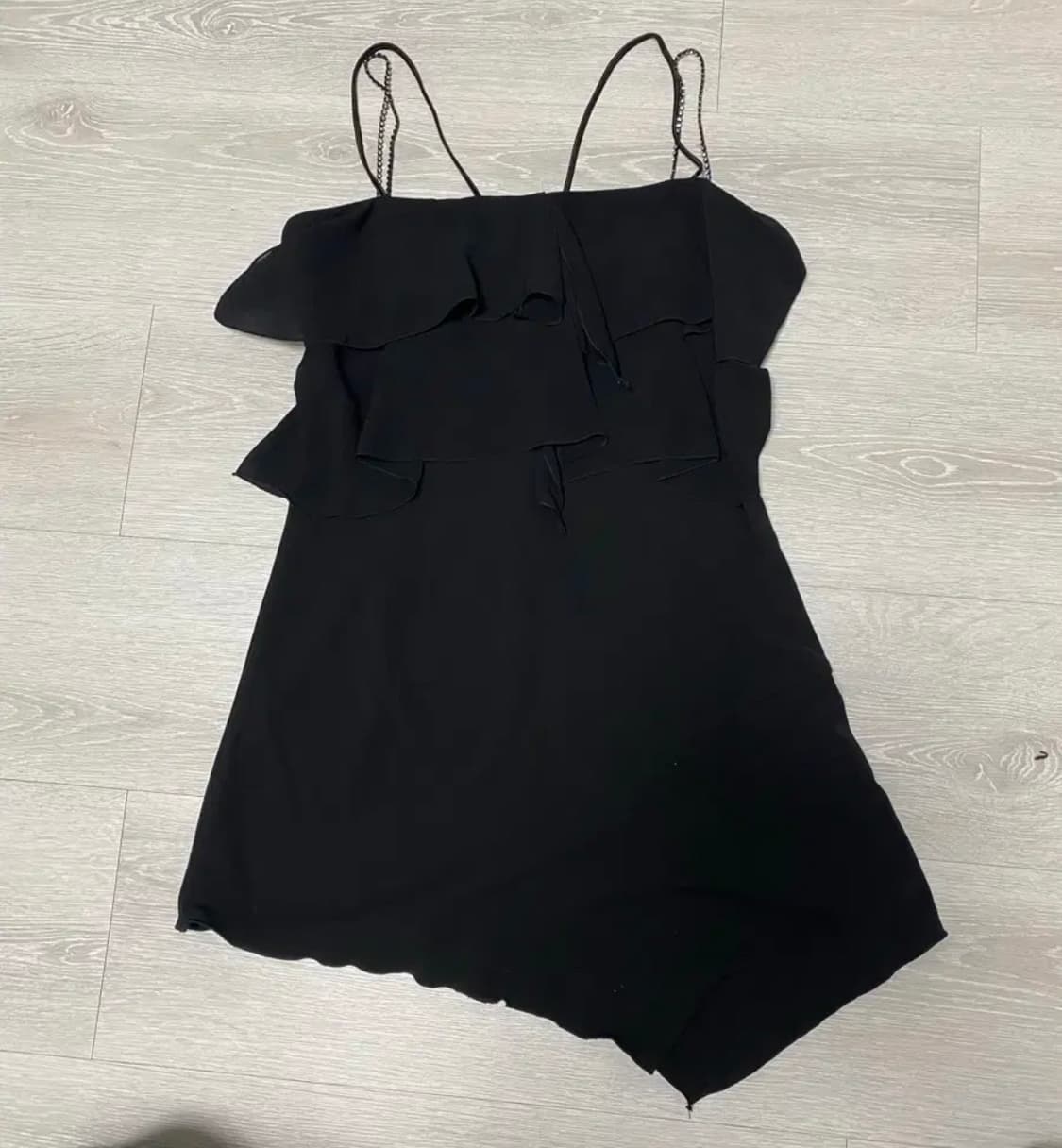 오네갸루 고스펑크 탑 슬리브리스 상품이미지1