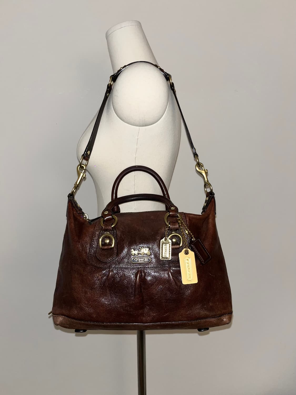 90ss Coach Brown Shoulder bag 상품이미지1