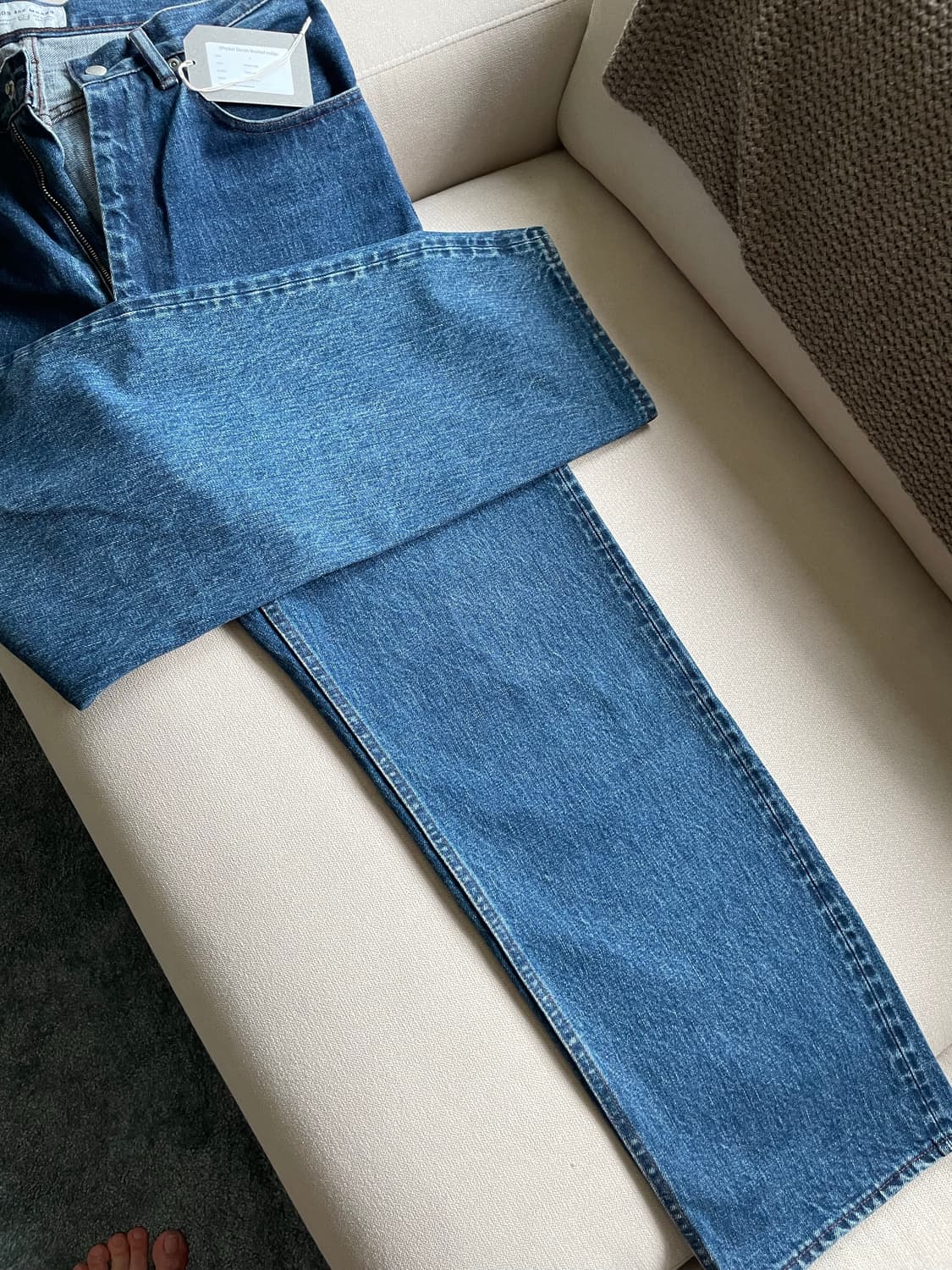 ENDS AND MEANS 5 Pocket Washed Indigo 상품이미지7