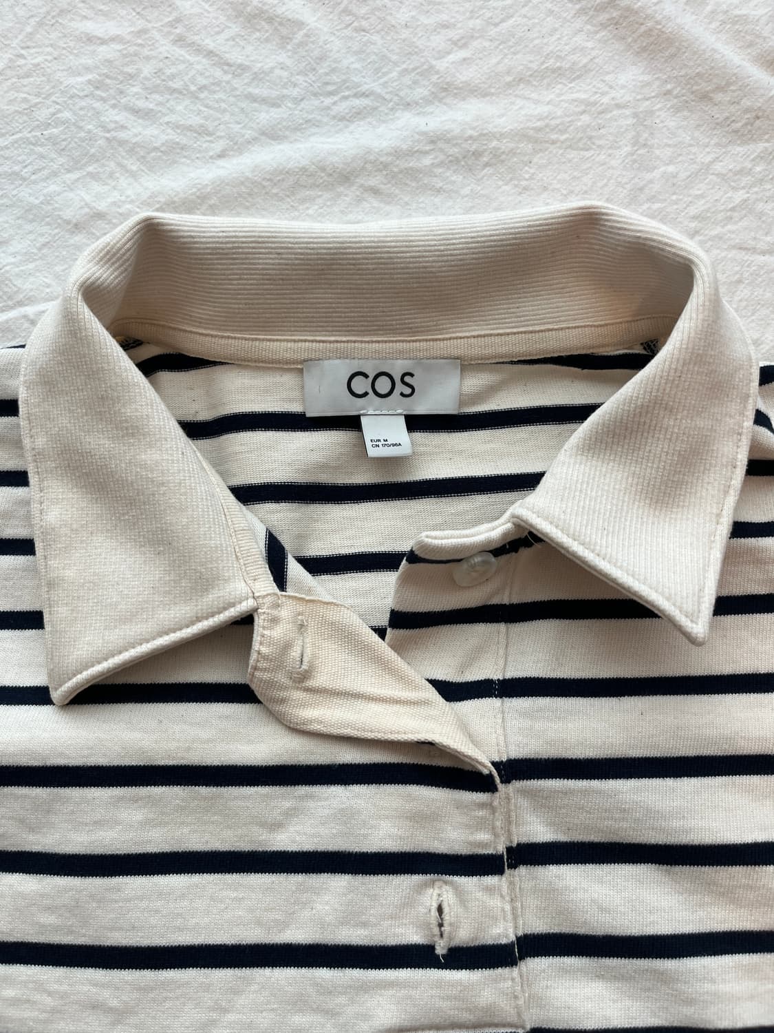 Cos 코스 우먼스 스트라이프 티 상품이미지3