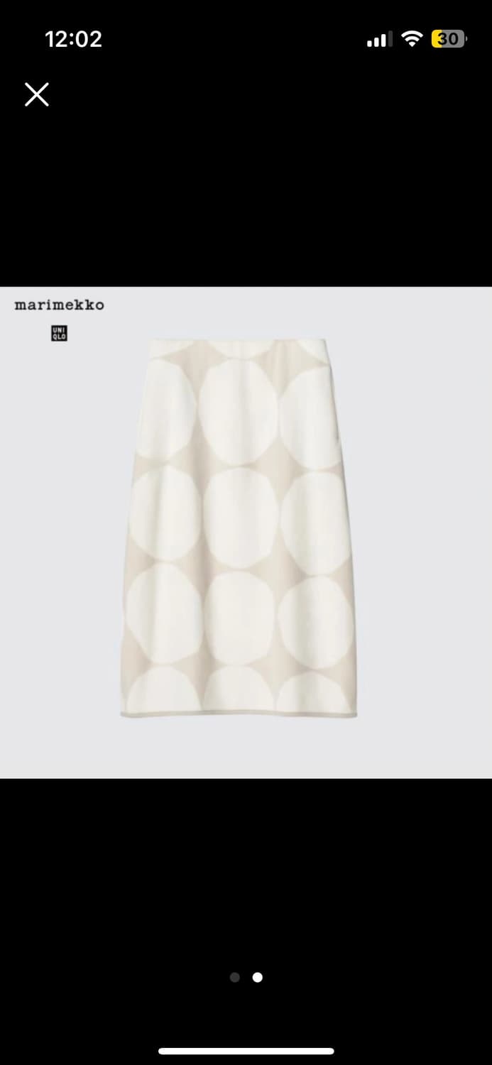 유니클로 마리메꼬 후리스&스커트 세트 상품이미지2