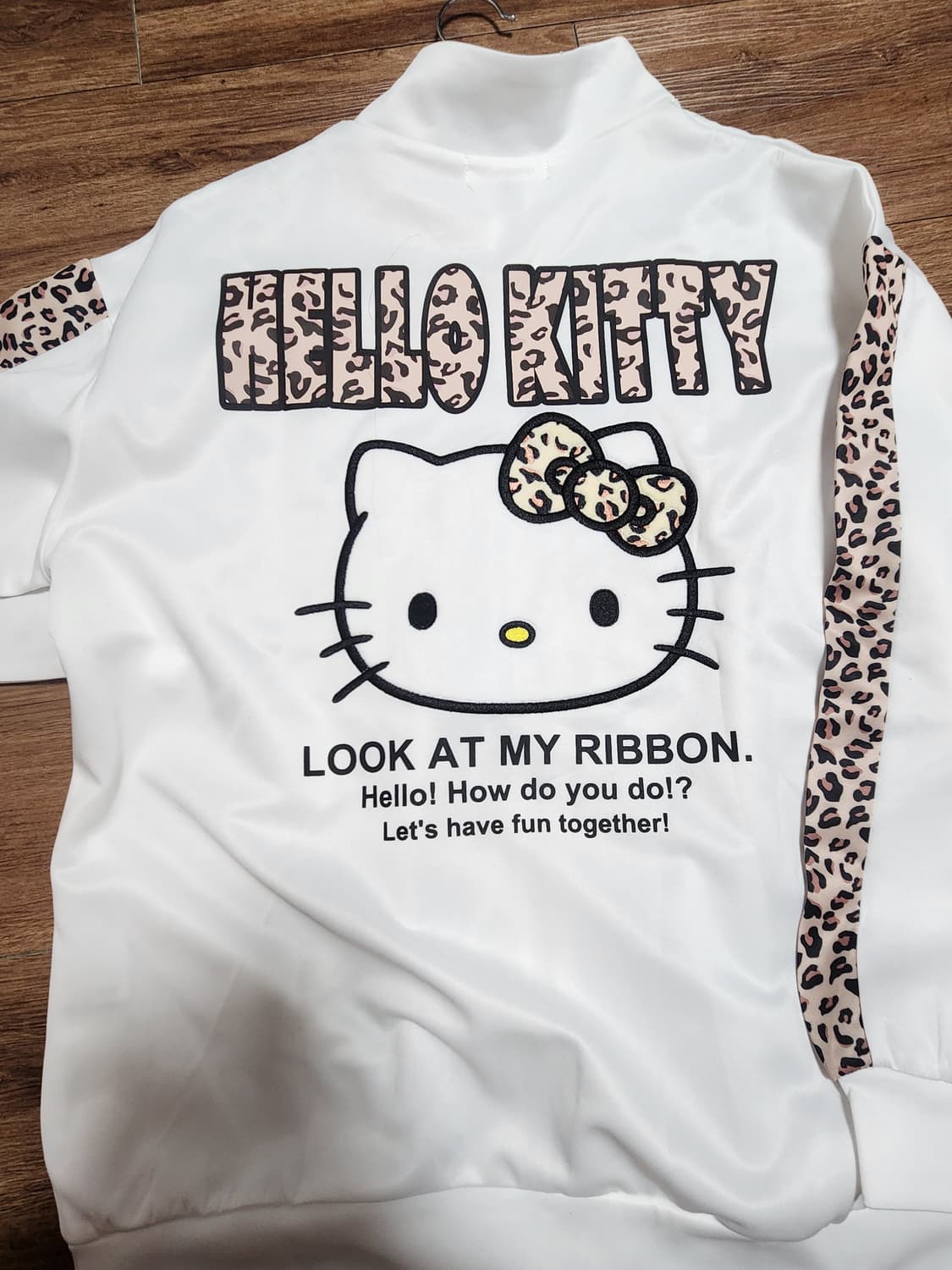 갸루깔 호피 키티 져지 상품이미지3