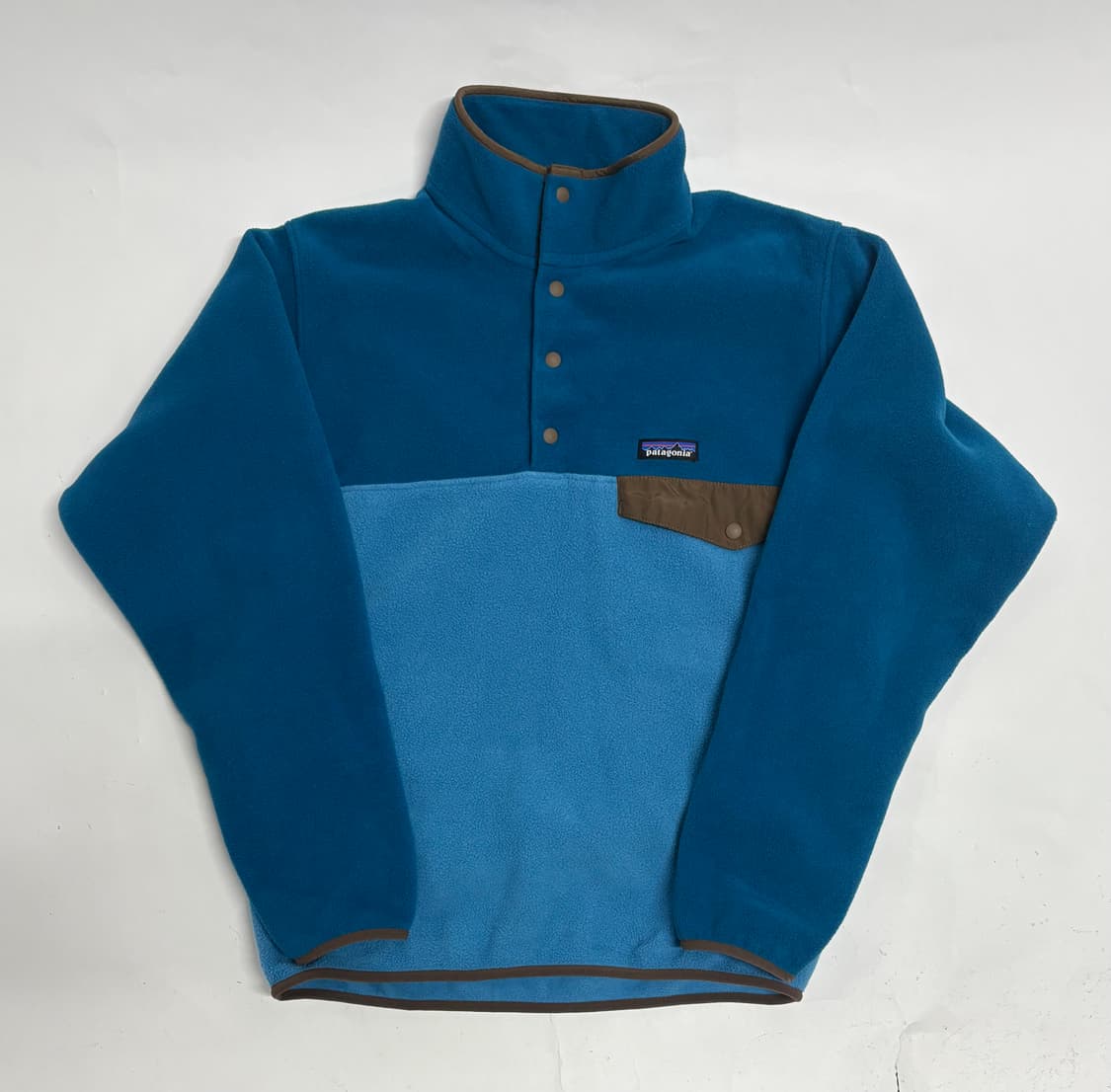 트래비스스캇)파타고니아 신칠라 스냅티 블루 멘즈S 상품이미지1